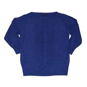 Blue Knit Sweater 🌀